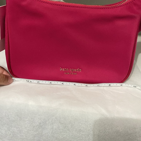 2-8 Kate spade shoulder bag purse hot pink - Picture 10 of 13